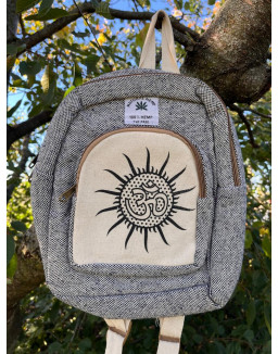 Ethno batoh z konope - OM malý